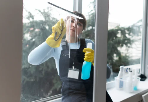 Nettoyage de vitres intérieures et extérieures à Montussan